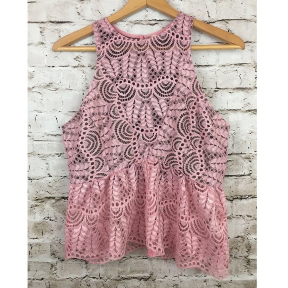 Anthropologie Current Air Peplum Top